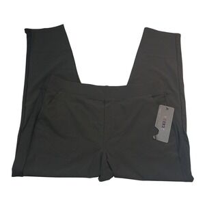 RBX Active Womens Black Commute Travel Work Tapered Pants CR7021R Large NWT